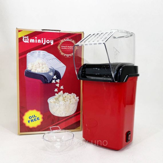 Аппарат для приготовления попкорна в домашних условиях. Попкорница. Relia Popcorn Maker | Зображення 1