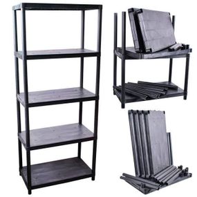 Стелаж 5 полиць, 28" 710*380*1713 мм INTERTOOL BX-7028