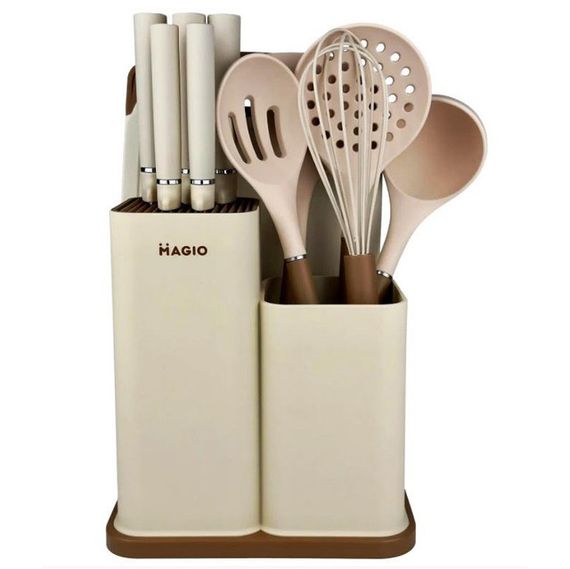 Набір силіконових кухонних речей Magio MG-1097I набір ножів лопаток VU-893 12 предметів