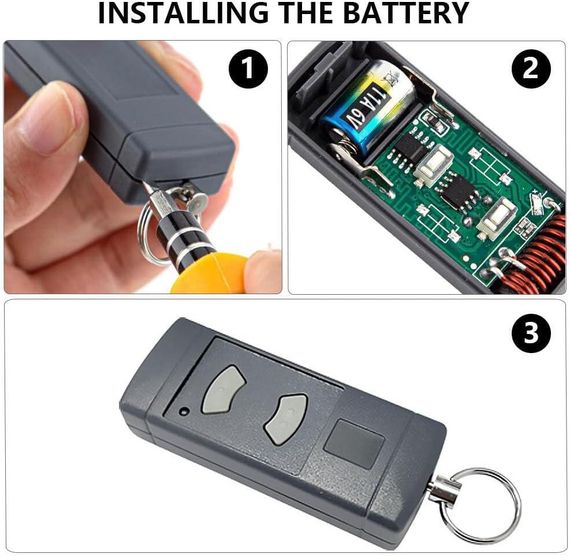 Пульт ZOYDP для Hörmann 40.685 MHz, 2 шт, пульт для гаражних воріт, HSE2-40 HSM4-40 HSE4-40 HS4-40 HS2-40 | Зображення 6