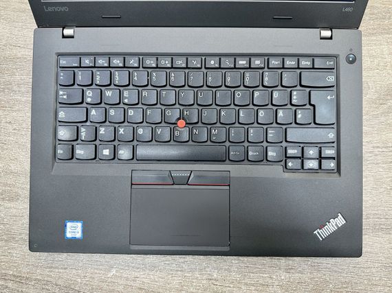 Ультрабук Lenovo ThinkPad L460 / 14" (1366x768) TN / Intel Core i3-6100U (2 (4) ядра по 2.3 GHz) / 8 GB DDR3 / 240 GB SSD / Intel HD Graphics 520 / WebCam / Windows 10 Pro б/в | Зображення 2