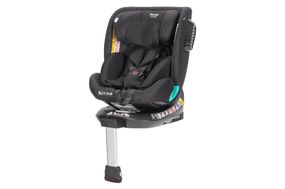 Автокрісло CRL-15805/1 "Revolt" Space Black i-Size 40-150см ISOFIX, поворот, опорна стійка CARRELLO