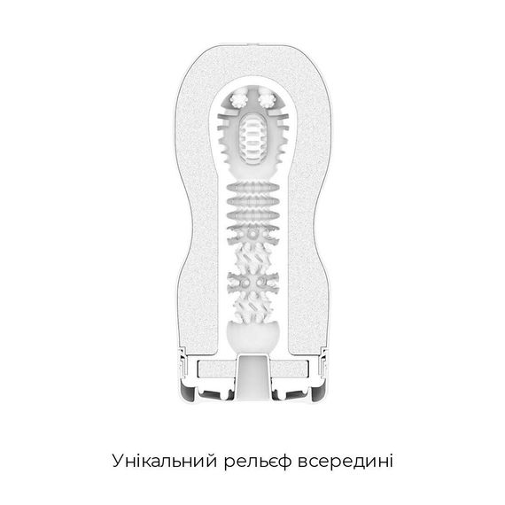 Мастурбатор чоловічий Tenga Deep Throat Cup – класичний формат, горловий ефект, регуляція вакууму | Зображення 3