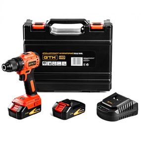Шурупокрут акумуляторний GTM DS18/50BL (50 Нм, 1.5-13 мм, BL, 18 В)