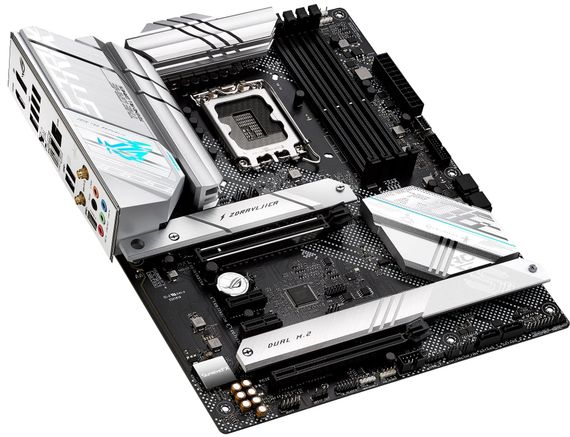 Материнcька плата ASUS ROG STRIX B660-A GAMING WIFI D4 s1700 B660 4xDDR4 M.2 HDMI DP Wi-Fi BT ATX (90MB18S0-M1EAY0) | Зображення 2