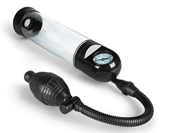 Вакуумна помпа з манометром CANWIN Penis Pump Men - P228 sexstyle | Зображення 4