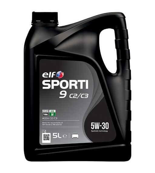 Моторна олива Elf Sporti 9 C2/C3 5W-30 5л.