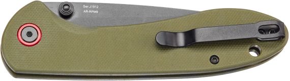Ніж CJRB Feldspar Black Blade Green | Зображення 3