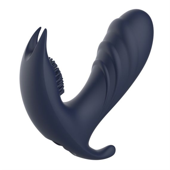 Анатомічний масажер простати з вібрацією Dream Toys Startroopers, синій, 12,5 см Sex Aura | Зображення 7