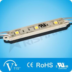 Світлодіодний модуль, 0,72W синій (BLUE) SMD5050 LED (3 LED) IP65 M133AA (b) 465-470nm
