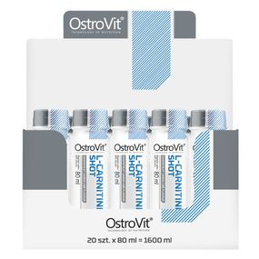 L-карнитин Ostrovit L-Carnitine Shot 20*80 ml