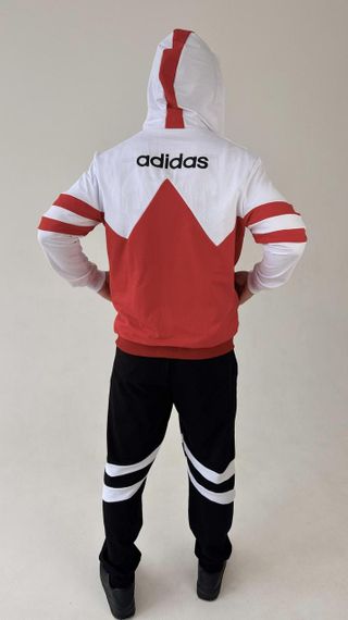 Спортивний костюм унісекс adidas колір червоний | Зображення 4