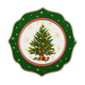 Тарілка порцелянова D21*1.3см Christmas Story