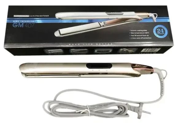 Утюжок выпрямитель для волос Gemei GM 407