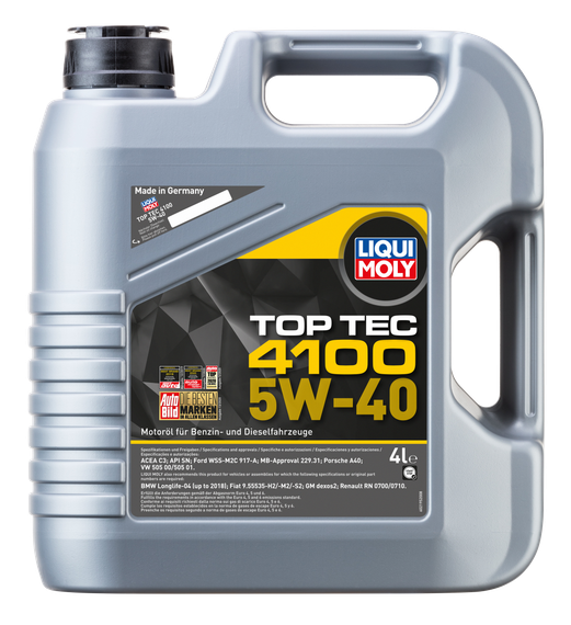 Моторна олива Top Tec 4100 5W-40 4л