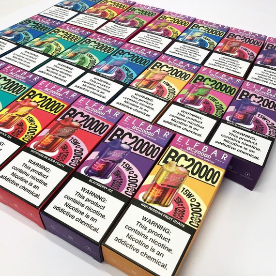 Elf Bar BC20000 смак Виноград (Grape Ice) | Зображення 5