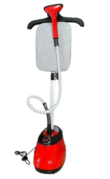 Відпарювач вертикальний для одягу Garment Steamer 2000W Червоний Паровий прас для всіх типів тканини | Зображення 1