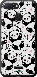 Чохол на Xiaomi Redmi 6 Панди "4318b-1521-2448"