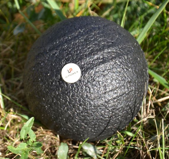 Масажний м'яч U-POWEX EPP Ball (d8cm.) Black | Зображення 8