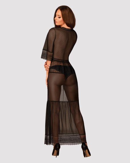 (SALE) Пеньюар Obsessive Estiqua peignoir M/L sexstyle | Зображення 6