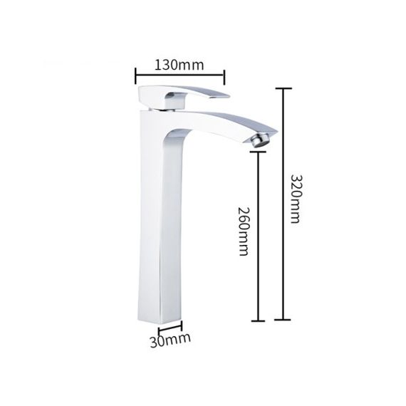 Змішувач для умивальника Gappo Jacob G1007-18 | Зображення 1