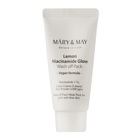 Маска для лица Mary & May Wash off Pack - Lemon Niacinamide Glow (30 g)