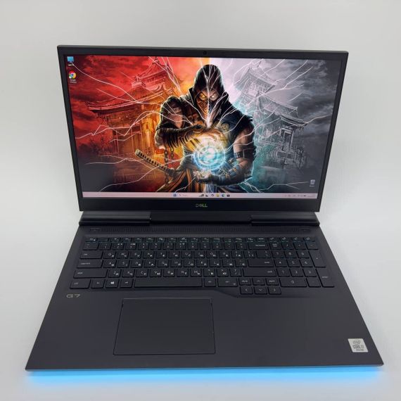 Ігровий ноутбук Dell G7 / 17.3" (1920x1080) IPS / Intel Core i7-10750H (6 (12) ядер по 2.6 - 5.0 GHz) / 16 GB DDR4 / 512 GB SSD / nVidia GeForce RTX 2060, 6 GB GDDR6, 192-bit / WebCam б/в + Подарунок Мишка та килимок | Зображення 2