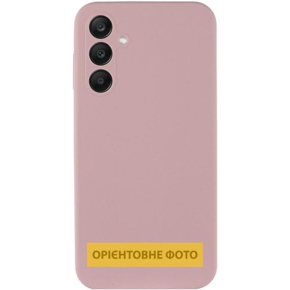 Чохол Silicone Cover Lakshmi Full Camera (AAA) для Samsung Galaxy S25 Edge Білий / White Рожевий / Pink Sand | Зображення 1