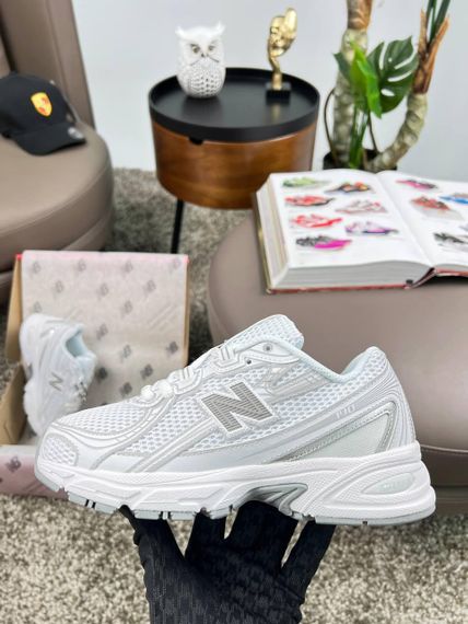 Кроссовки New 740 White Grey , Вьетнам 40 25.5 | Зображення 9