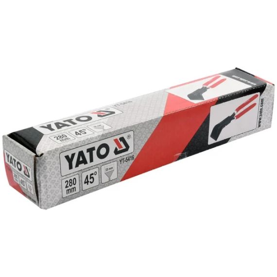 Клещи зажимные кровельные гнутые 45° 280 мм YATO YT-5416 | Зображення 4