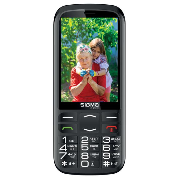 Мобільний телефон Sigma Comfort 50 Optima Type-C Black (4827798122310) | Зображення 1