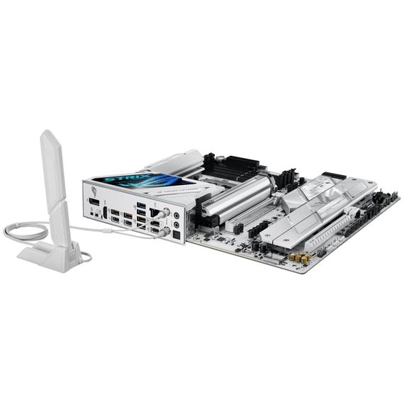 Материнcкая плата ASUS ROG STRIX Z890-A GAMING WIFI s1851 Z890 4xDDR5 M.2 DP HDMI Wi-Fi BT ATX белый 90MB1I90-M0EAY0 | Зображення 9