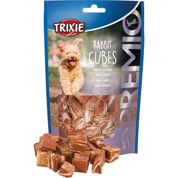 Ласощі для собак з кроликом Trixie Premio Rabbit Cubes, 100 гр | Зображення 2