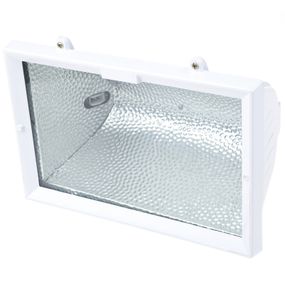 Прожектор уличный галогенный IP54 HL-04 1500W white белый