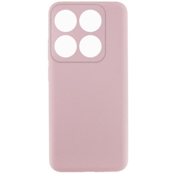 Чохол Silicone Cover Lakshmi Full Camera (AAA) для Xiaomi 14T Pro Рожевий / Pink Sand