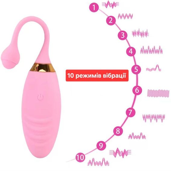 Вибро яйцо с пультом | Зображення 1