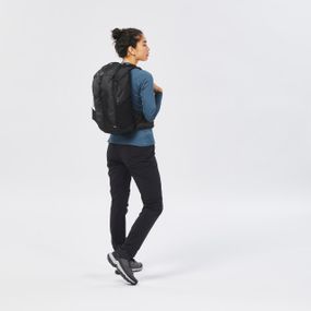 Штани жіночі MH500 для гірського туризму чорні - EU40 UA46 L31