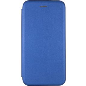 Кожаный чехол-книжка Classy для Xiaomi Redmi Note 11 (Global) / Note 11S Синий