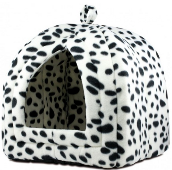 Мягкий домик для собак и кошек Pet Hut ∙ Домашняя будка – лежанка для животных ∙ Домик питомца 40х35х35 см | Зображення 2