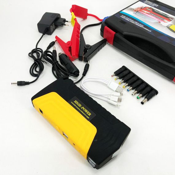 Бустер для зарядки автомобиля 50800 mAh, Автономное пуско-зарядное устройство, JW-505 Пусковая зарядка | Зображення 3