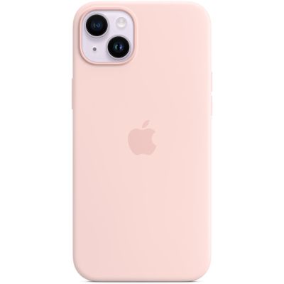 Чехол для мобильного телефона Apple iPhone 14 Plus Silicone Case with MagSafe - Chalk Pink,Model A2911 (MPT73ZE/A) | Зображення 3