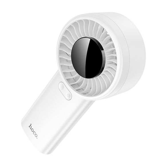 Портативний вентилятор Hoco HX62 Endless handheld fan 6000 mAh White | Зображення 5