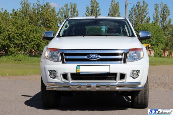 Передняя защита ST016 (нерж.) для Ford Ranger 2011-2024 гг | Зображення 4