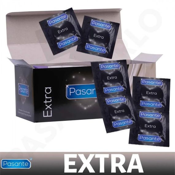 Презервативи Pasante Extra Condoms, 52мм, за 6 шт | Зображення 1