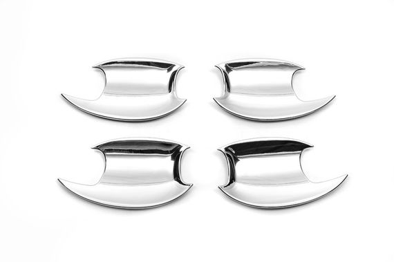 Накладки під ручки V1 Libao (4 шт, пласт) для Kia Sorento UM 2015-2020 рр. | Зображення 1