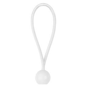 Петля еластична Bradas BUNGEE CORD BALL гумова з кулькою 15см BCB-0515WH-L