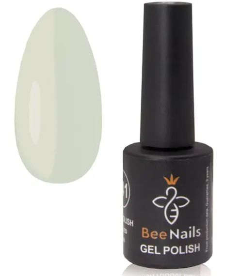 Гель-лак для нігтів Bee Nails 031 (світло-кремовий з жовтим відтінком) 8мл | Зображення 2