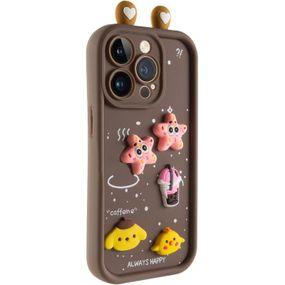 Чохол TPU Toys Case with Ears для Apple iPhone 12 Pro (6.1") Brown