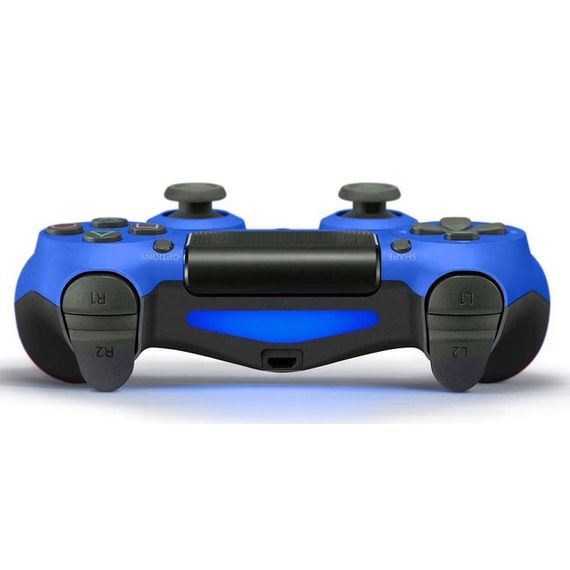 Джойстик DOUBLESHOCK для PS 4, бездротовий ігровий геймпад PS4/PC акумуляторний джойстик. Колір синій LR-12 | Зображення 6