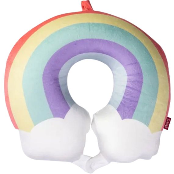 Подушка для шиї Rainbow U-подібна, рожевий HP-56-13P